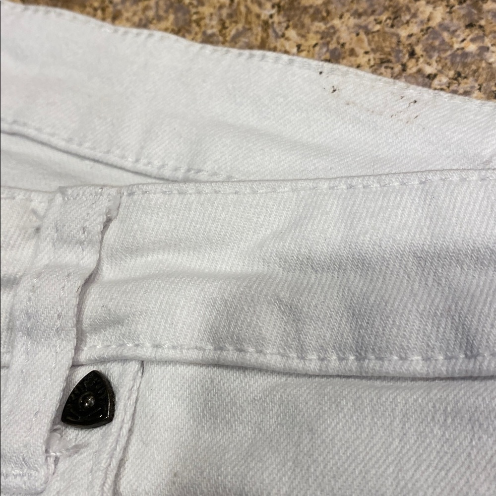 Kut From The Kloth Catherine Boyfriend White Jeans Size 16 Style KP494MF2 - Picture 4 of 17